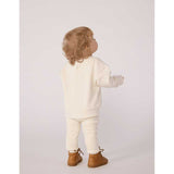 FELPA - PETIT BATEAU - Sesso: Bambina - Colore: Beige - Stagione: Autunno-Inverno