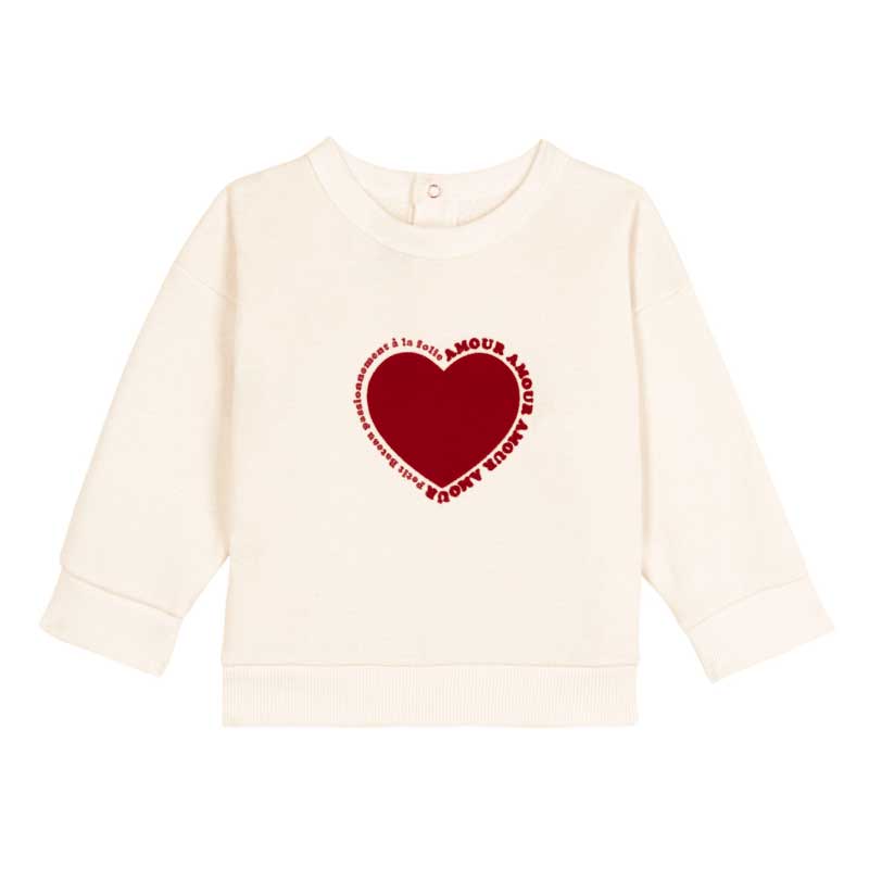 Scopri la nuova felpa di PETIT BATEAU, perfetta per le giornate più fresche dell'Autunno/Inverno....