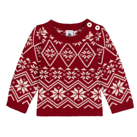 MAGLIONE - PETIT BATEAU - Colore: Rosso - Stagione: Autunno-Inverno