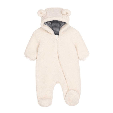 TUTA INTERA CON PIEDINI - PETIT BATEAU - Sesso: Unisex - Colore: Beige - Stagione: Autunno-Inverno
