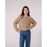 CARDIGAN JOUR MOD - PETIT BATEAU - Sesso: Donna - Colore: Marrone - Stagione: Autunno-Inverno