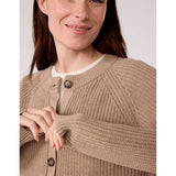 CARDIGAN JOUR MOD - PETIT BATEAU - Sesso: Donna - Colore: Marrone - Stagione: Autunno-Inverno