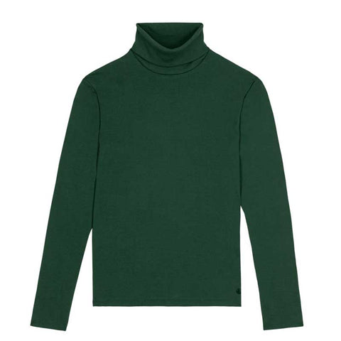 MAGLIONCINO COLLO ALTO A MANICA LUNGA - PETIT BATEAU - Sesso: Donna - Colore: Rosso - Stagione: Autunno-Inverno