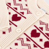 CARDIGAN - PETIT BATEAU - Sesso: Bambina - Colore: Beige - Stagione: Autunno-Inverno