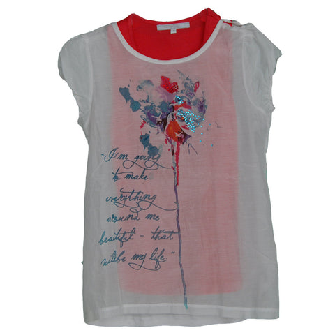T-SHIRT MARGARETA - SILVIAN HEACH - Sesso: Bambina - Colore: Rosa - Stagione: Primavera-Estate