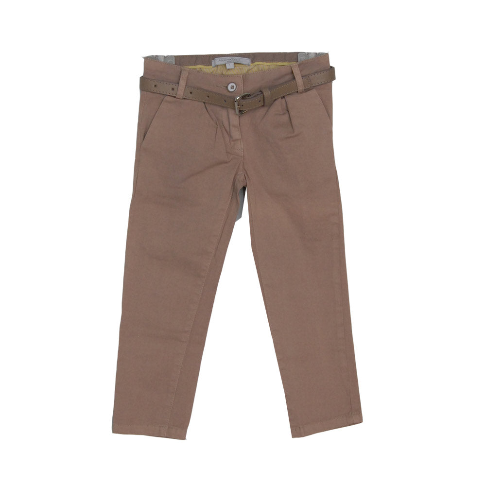 Pantalon de la ligne vêtements fille Silvian Heach Kids, uni avec
  poches sur les côtés. Taille ...