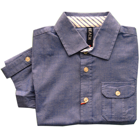 SHIRT MARCO - SILVIAN HEACH - Colore: Azzurro - Stagione: Primavera-Estate