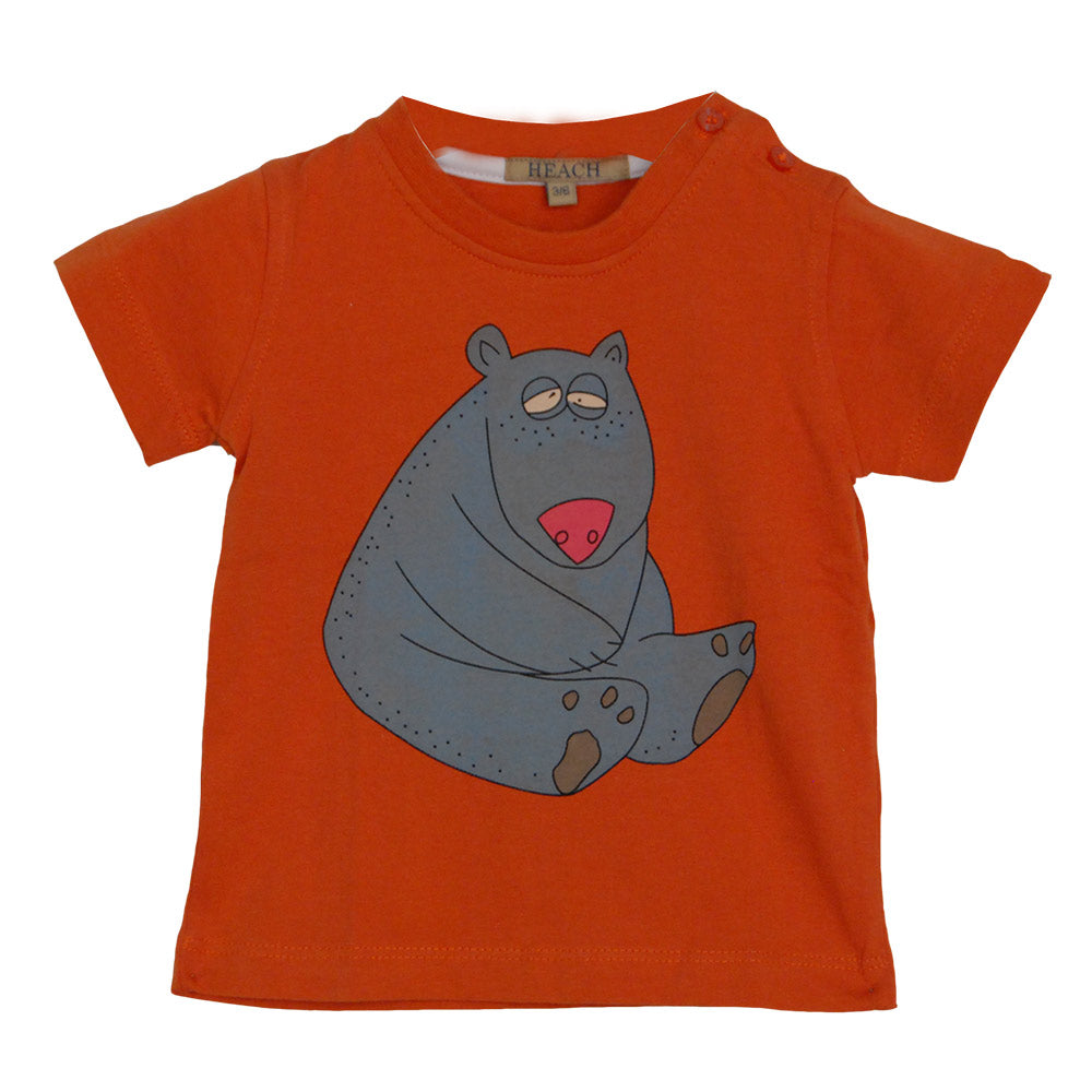 T-shirt de la ligne vêtements enfant Silvian Heach. Uni avec une jolie impression sur le devant. ...