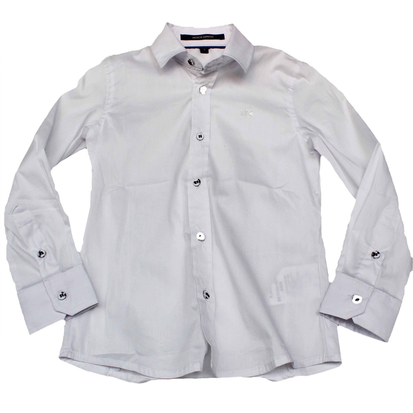 Chemise de la ligne vêtements enfant Silvian Heach uni, coupe régulière.
Compositions 98% coton 2...