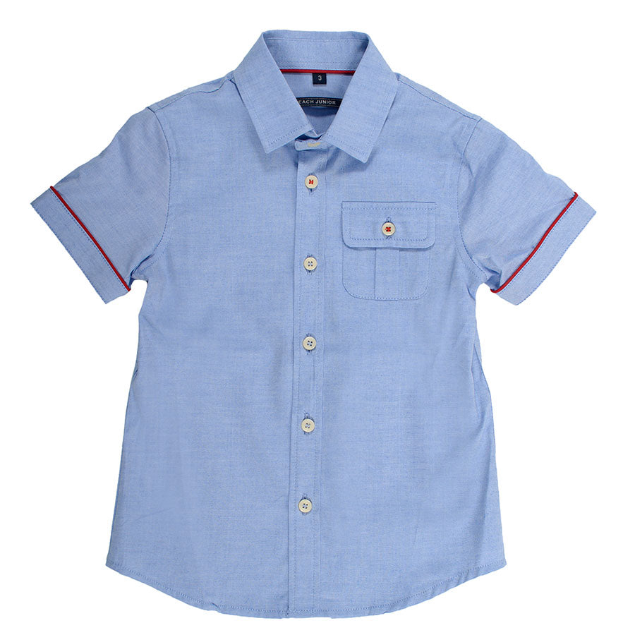 Camicia manica corta della linea abbigliamento bambino Silvian Heach con taschine
  sul davanti e...