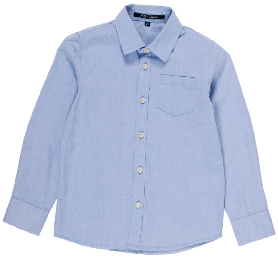 Chemise de la ligne vêtements enfant Silvian Heach Kids ; modèle à manches longues, poche poitrin...