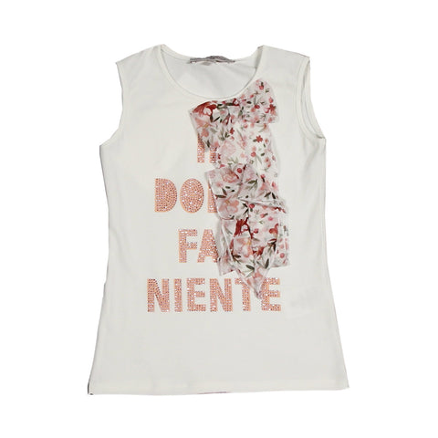 CANOTTA - SILVIAN HEACH - Sesso: Bambina - Colore: Bianco - Stagione: Primavera-Estate