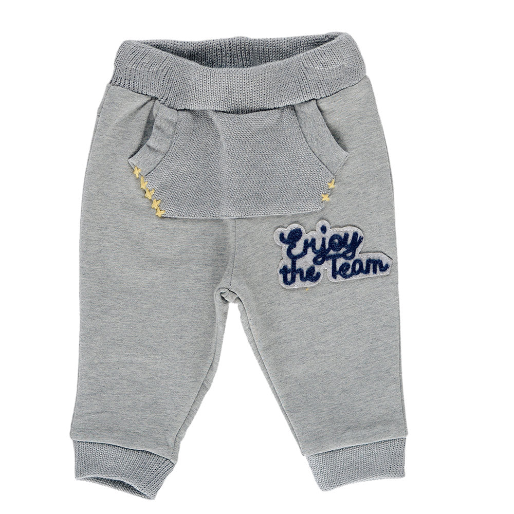 Pantalon en molleton de la ligne de vêtements pour enfants Silvian Heach Kids avec une poche uniq...
