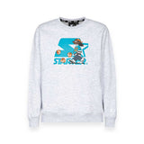 FELPA GIROGOLA - STARTER - Colore: Grigio - Stagione: Primavera-Estate