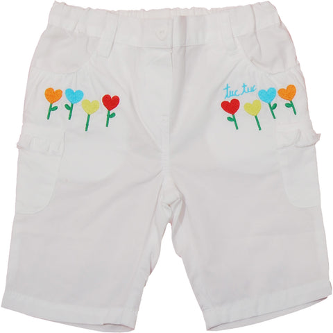 PANTALONI - Tuc Tuc - Sesso: Bambina - Colore: Bianco - Stagione: Primavera-Estate