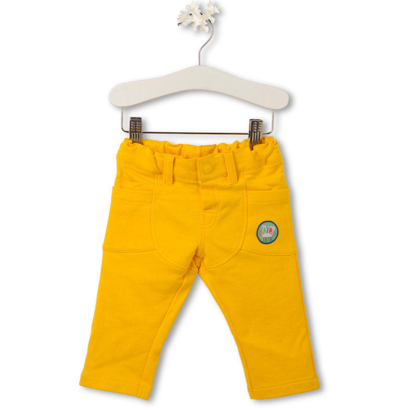 
  Pantalone in felpa leggera della linea abbigliamento bambino Tuc Tuc, con particolari
  cucitu...