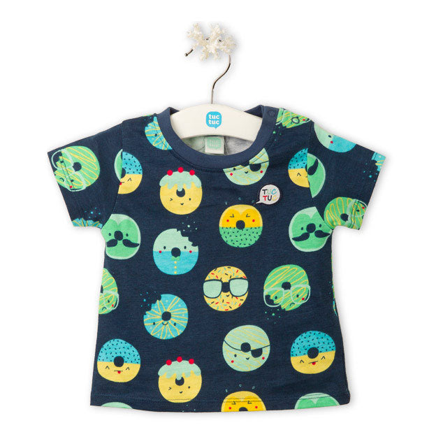 Belle t-shirt de la ligne de vêtements pour enfants Tuc Tuc, avec des petits boutons sur l'épaule...