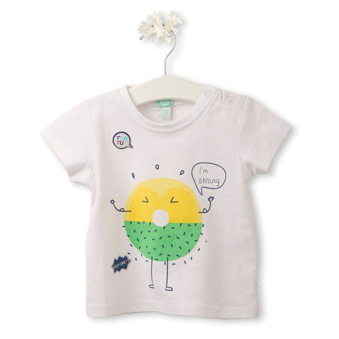 CAMISETA BLANCA YUMMY - Tuc Tuc - Colore: uni - Stagione: Primavera-Estate