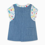 ABITO JEANS E JERSEY