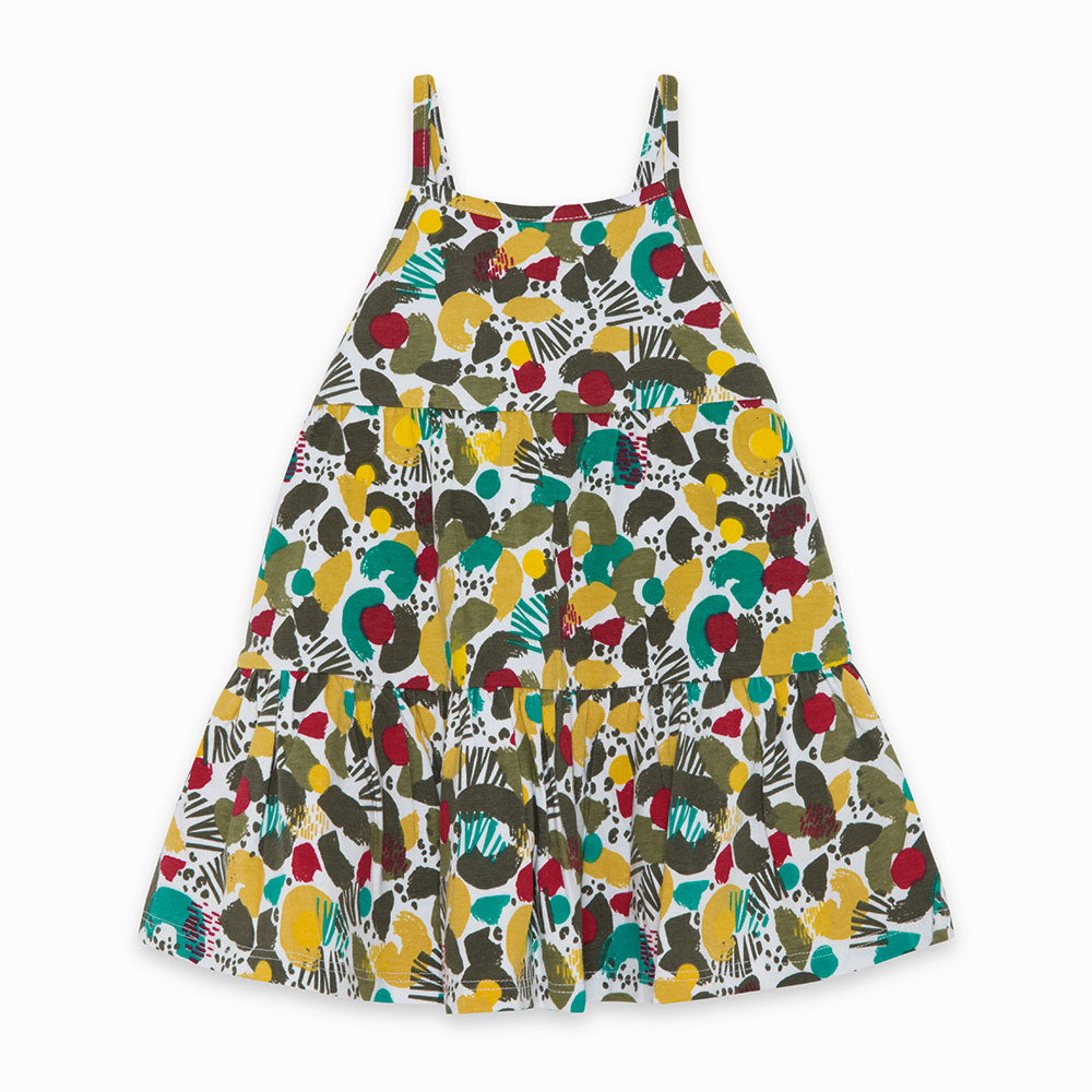 
  Vestitino della Linea Abbigliamento Bambina Tuc Tuc, modello prendisole, con bretelline
  sott...
