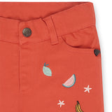 PANTALON TWILL EN COTON