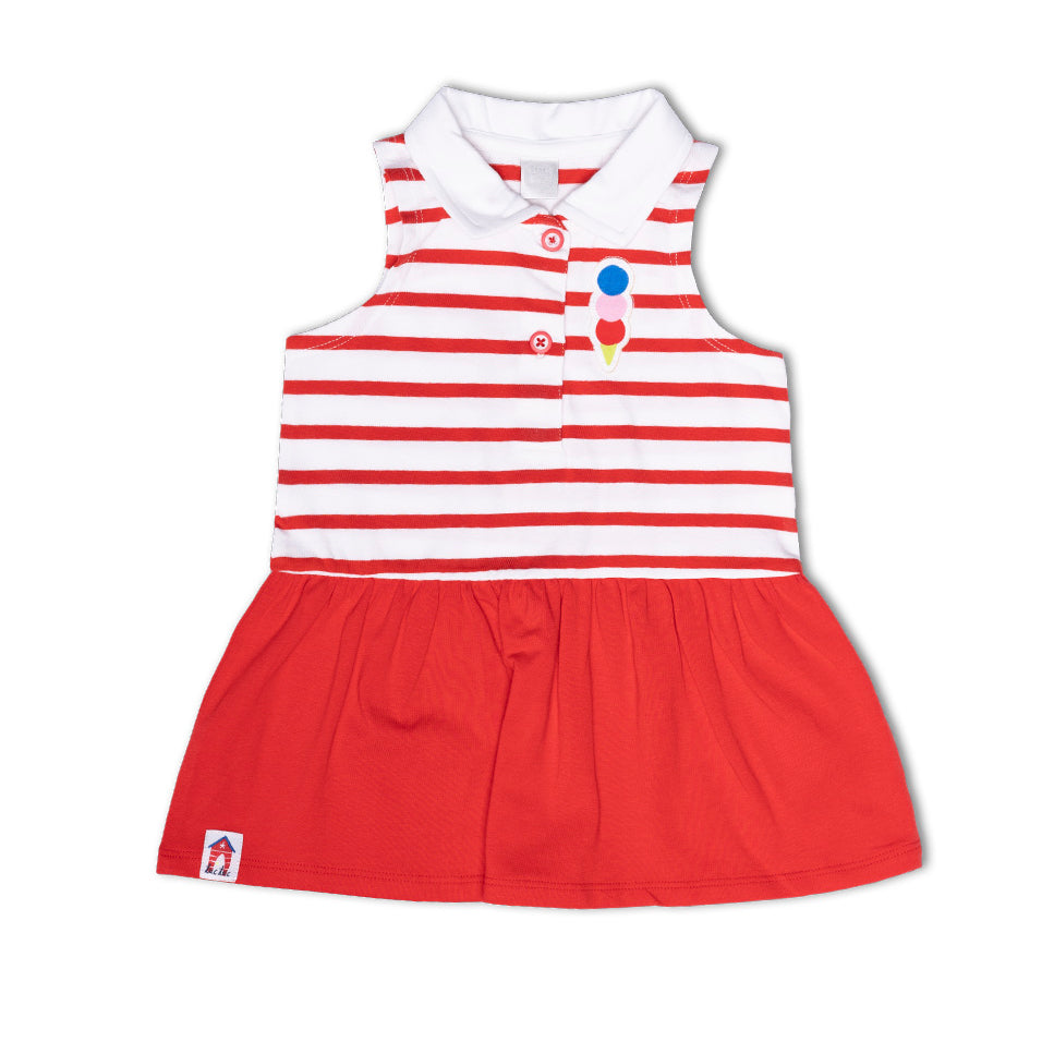 Scopri il meraviglioso abito jersey della collezione Tuc Tuc, perfetto per la tua piccola esplora...