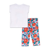 T SHIRT ET LEGGINGS CAPRI JERSEY