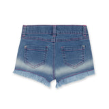BERMUDA JEANS CON FRANGE