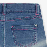 BERMUDA JEANS CON FRANGE