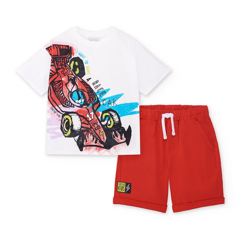 T-SHIRT E BERMUDA JERSEY - TUC TUC - Colore: uni - Stagione: Primavera-Estate
