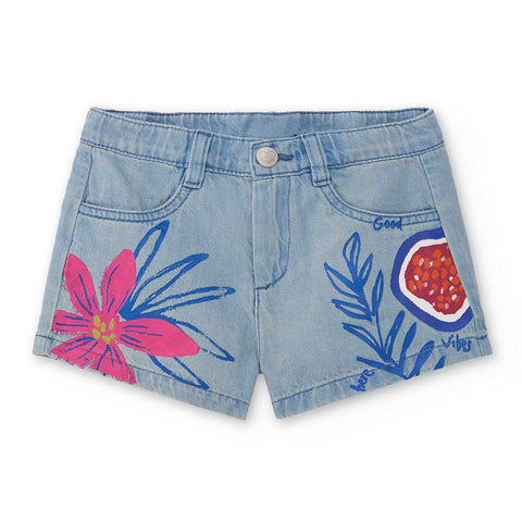 PARIGAMBA CORTI JEANS - TUC TUC - Sesso: Bambina - Colore: uni - Stagione: Primavera-Estate