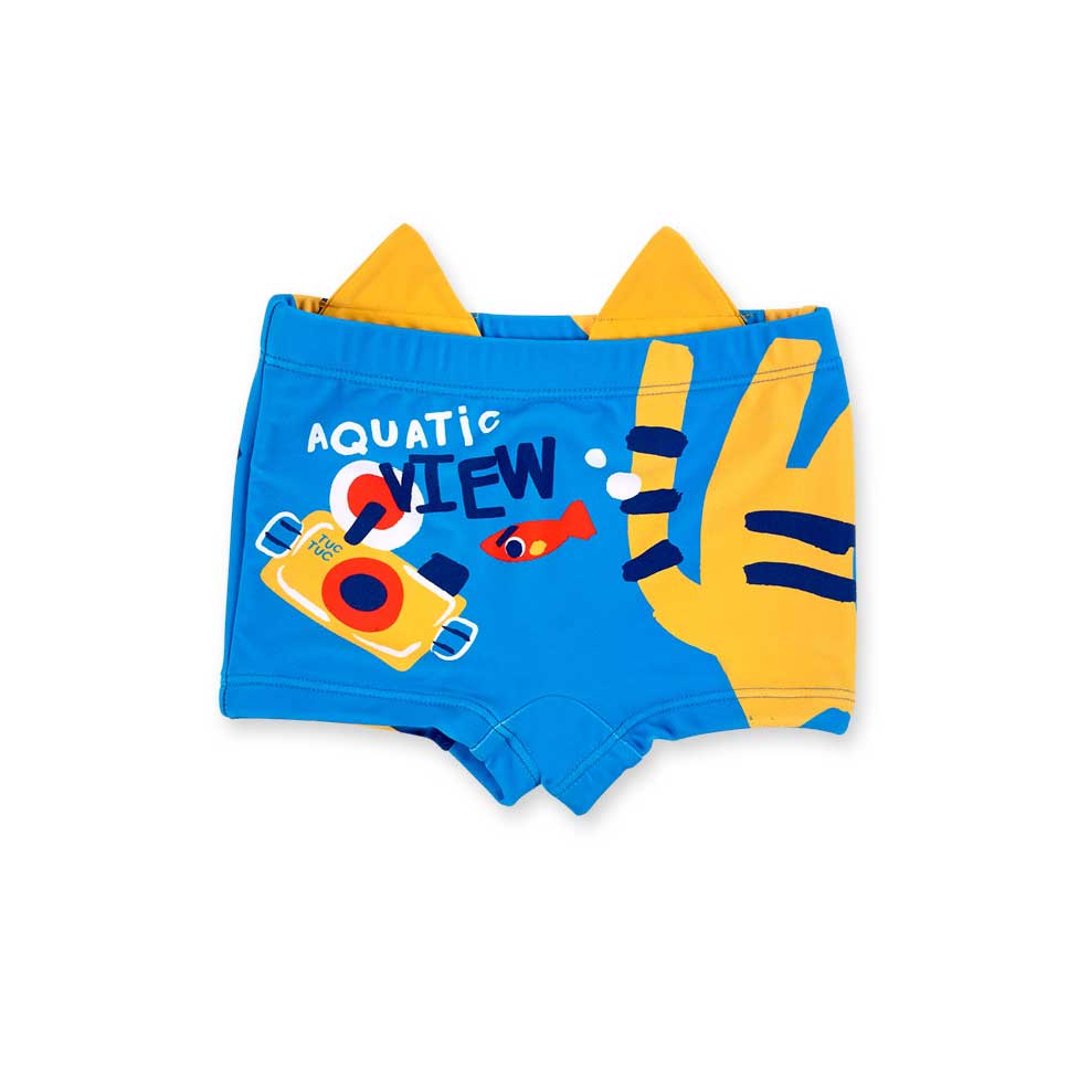 Boxershorts für Jungen aus der Kinderbekleidungslinie Tuc Tuc, mit mehrfarbigem Muster und Stoffa...