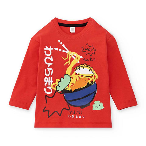 MAGLIA MANICA LUNGA STAMPA