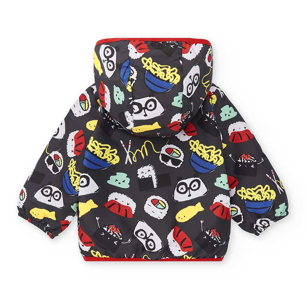 
Giubbotto antivento della Linea Abbigliamento bambino Tuc Tuc, con cappuccio e retina all'intern...