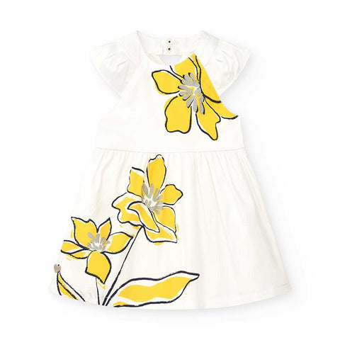ABITO TELA COTONE - TUC TUC - Sesso: Bambina - Colore: Bianco - Stagione: Primavera-Estate