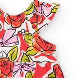 ABITO TELA COTONE - Tuc Tuc - Sesso: Bambina - Colore: Rosso - Stagione: Primavera-Estate