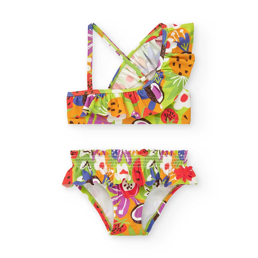Bikini a fantasia colorata della Linea Abbigliamento Bambina Tuc Tuc.
Composizione:Poliammide 82%...
