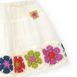 COTTON CANVAS SKIRT