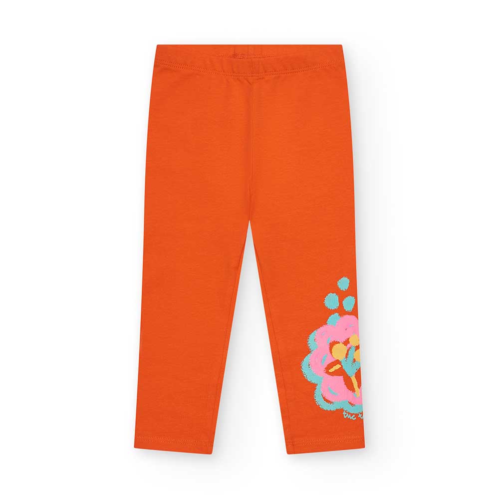 Leggings der Kinderbekleidungslinie Tuc Tuc mit farbigem Aufdruck am Saum.
Zusammensetzung: 95% B...