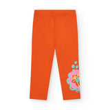LEGGINGS JERSEY (NICE PRICE) - Tuc Tuc - Sesso: Bambina - Colore: Arancione - Stagione: Primavera-Estate