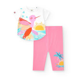 JERSEY T SHIRT E LEGGINGS CICLISTA