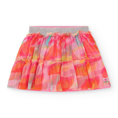 GONNA JERSEY E TULLE - TUC TUC - Sesso: Bambina - Colore: Rosa - Stagione: Primavera-Estate