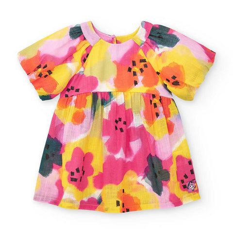 ROBE EN TOILE DE COTON