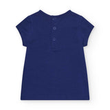 T-SHIRT JERSEY - TUC TUC - Sesso: Bambina - Colore: Blu - Stagione: Primavera-Estate