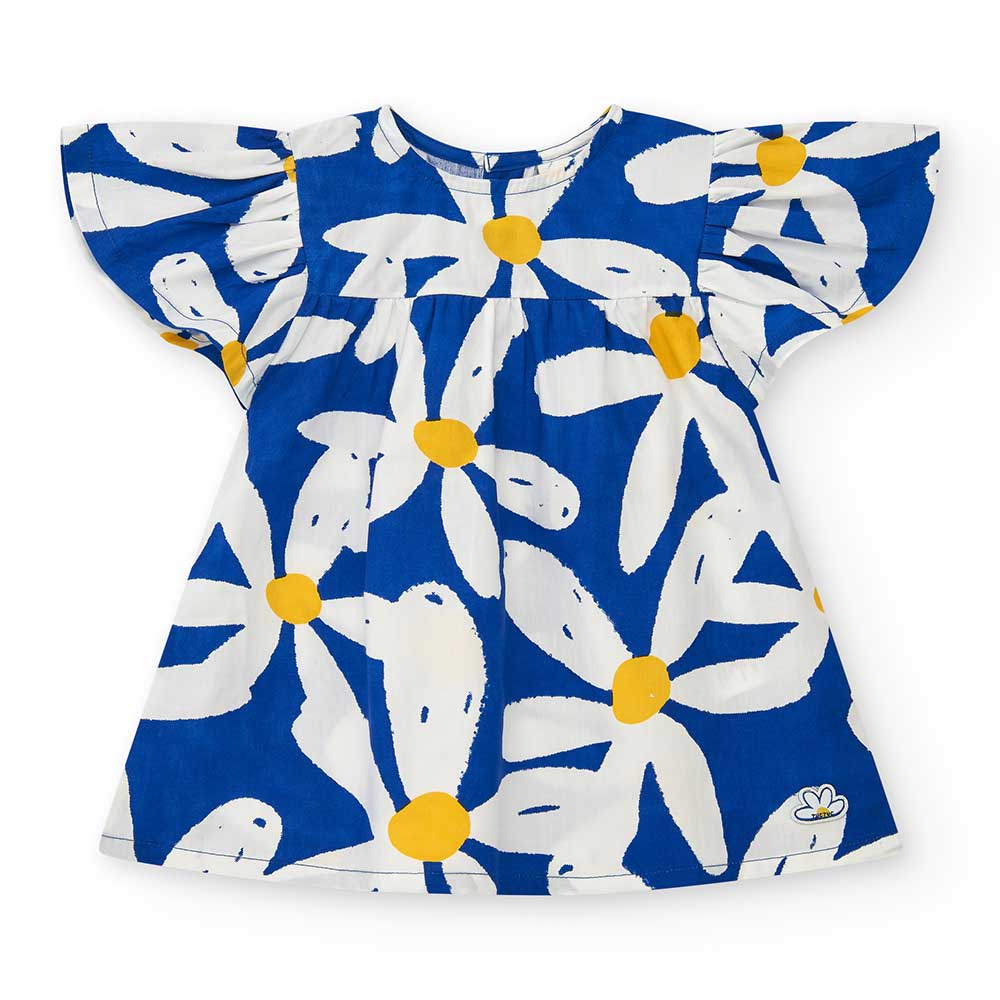 Little dress from the Tuc Tuc Girls' Clothing Line with a flared model and wide straps. All-over ...