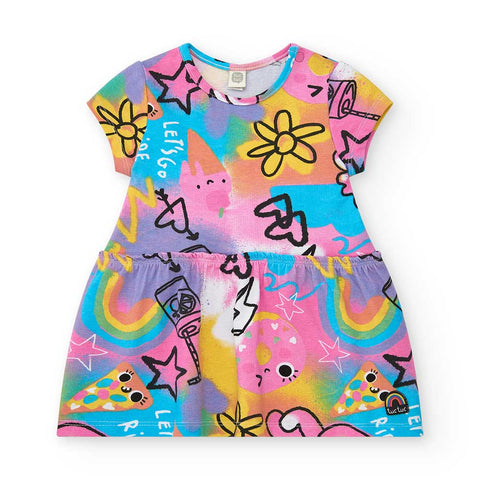 ABITO JERSEY - Tuc Tuc - Sesso: Bambina - Colore: Rosa - Stagione: Primavera-Estate