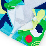 TELO MARE-PONCHO - TUC TUC - Colore: Blu - Stagione: Primavera-Estate