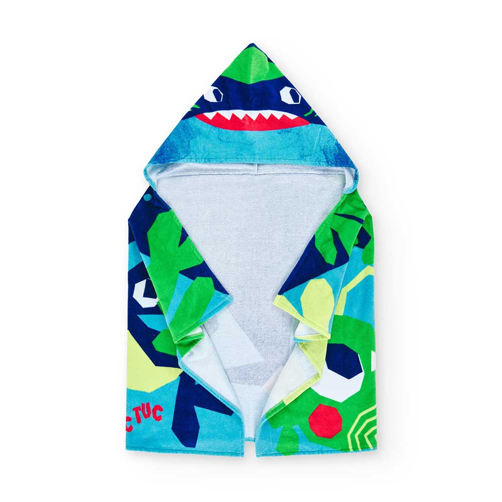 Scopri il poncho mare Tuc Tuc, l'accessorio perfetto per vestire il tuo piccolo dopo una giornata...