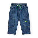 PANTALONI TELA COTONE - TUC TUC - Colore: Blu - Stagione: Primavera-Estate