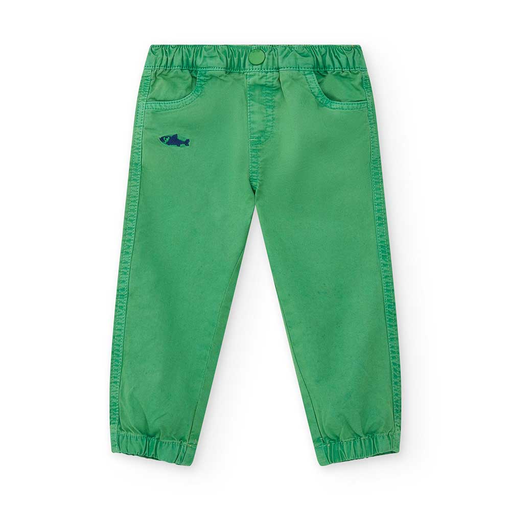 Pantalone della Linea Abbigliamento Bambino Tuc Tuc, con elastico in vita e misura regolabile.
Co...